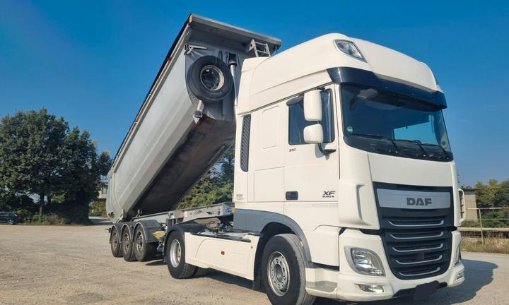 Trattore DAF XF 510 EURO 6 +Semirimorchio MENCI