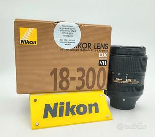 Nikon AF-S DX 18-300mm f/3.5-6.3G ED VR USATO