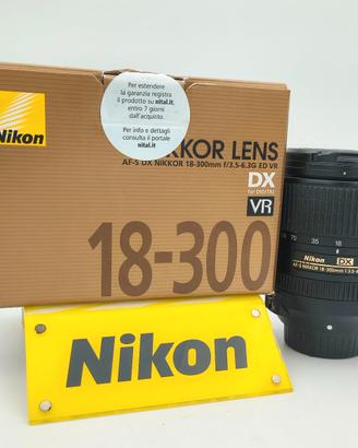Nikon AF-S DX 18-300mm f/3.5-6.3G ED VR USATO