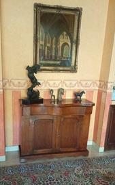 antiquariato credenza inglese