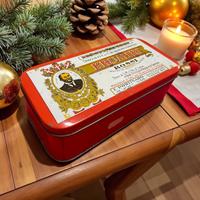 Scatola latta Krumiri Rossi anni 60 vintage