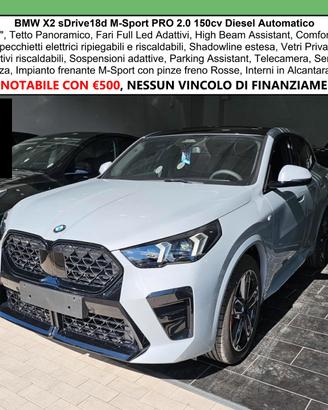 Bmw X2 sDrive 18d Msport Pro