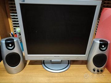 Monitor e casse audio