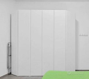 ARMADIO BIANCO 6 ANTE COME NUOVO