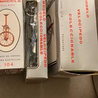 Biciclo monociclo bicicletta scala 1:10 con scatol