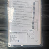 adesivi audi Nuovi originali grigio