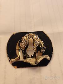 spilla vintage felino