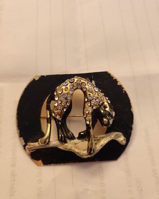 spilla vintage felino