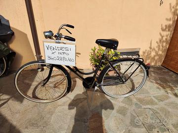 bicicletta donna  nera