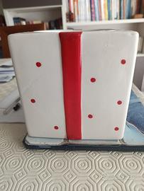 Vasetto / Portapenne in ceramica 