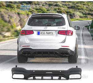 DIFFUSORE MERCEDES GLC X253 SUV 15-22 LOOK AMG GLC
