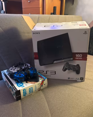 PlayStation 3 Slim 160GB bundle con giochi e uDraw