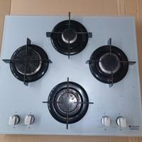 Piano cottura in vetro hotpoint Ariston 4 fuochi