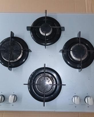 Piano cottura in vetro hotpoint Ariston 4 fuochi