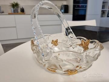 Cestino in vetro Robert Design Firenze