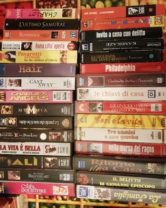 30 VHS videocassette di film