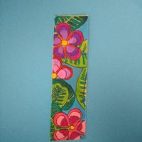 segnalibro dipinto a mano 