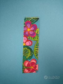 segnalibro dipinto a mano 