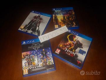 Bloodborne+K. Hearts I.5 II.5+Nioh2+K. Hearts 3