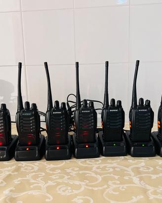 9 RADIO TRASMITTENTI BAOFENG