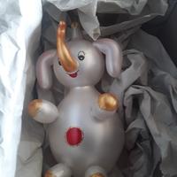 decorazione  natalizia  in vetro   FONTANINI