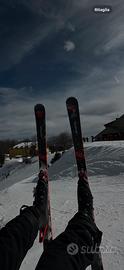 Sci rossignol react R8 170 + scarponi Lange 110