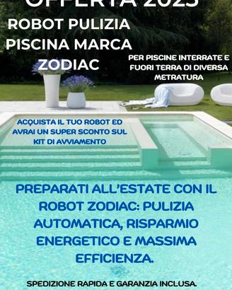 l futuro della piscina è Zodiac: approfitta ora!