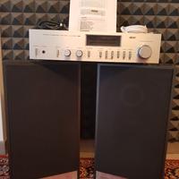 Casse acustiche Alcogi  con amplificatore vintage