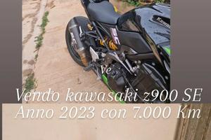 kawasaki z900 SE Con 7000km ancora in garanzia 