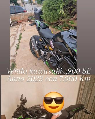 kawasaki z900 SE Con 7000km ancora in garanzia 