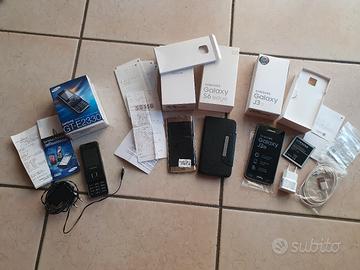 3 Cellulari Samsung x uso recupero ricambi 
