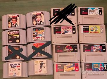 Super Nintendo (SNES) e Nintendo 64 (N64)