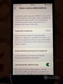 IPhone 8 plus 256gb, batteria al 100%, conf. orig.