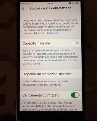 IPhone 8 plus 256gb, batteria al 100%, conf. orig.