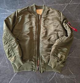 Bomber ALPHA INDUSTRIES MA-1 VF 59 Long NUOVO