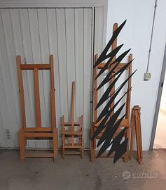 Cavalletti da pittore