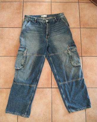 Jeans Bershka Cargo Skater TG 44
