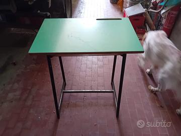 BANCO SCUOLA VINTAGE ANNI 80