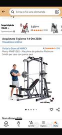 Marcy MWB 1282 Macchina da palestra Platinum Smith