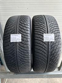 2 PNEUMATICI USATI MICHELIN INVERNALI 235 55 R18