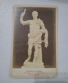 Foto cartolina fratelli Alinari Imp Diocleziano 