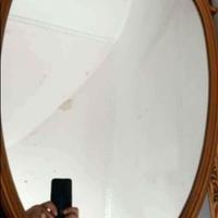 Specchio in legno antico stile inglese 