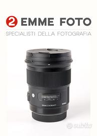 SIGMA 50 mm f1.4 Canon EF - USATO GARANTITO 