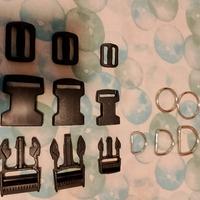 anelli saldati  e fibie per cucito