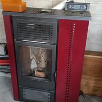 Stufa a pallet automatica canalizzata