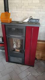 Stufa a pallet automatica canalizzata