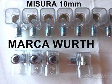200 morsetti a cappuccio 10mm WURTH