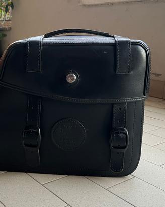 Hepco & Becker Leather single bag Rugged DX