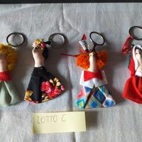Portachiavi stile tilda lotto c