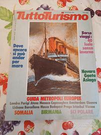 Rivista vintage tutto turismo 1981